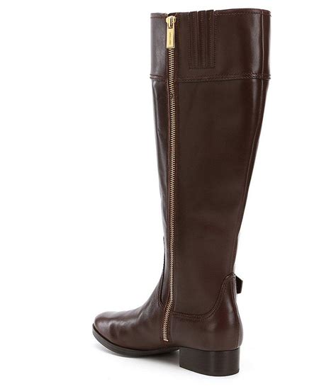 michael kors wide calf|Michael Kors thigh high boots.